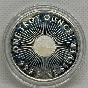 Silver Coin - 1 Troy Ounce .999 Fine Silver bullion round